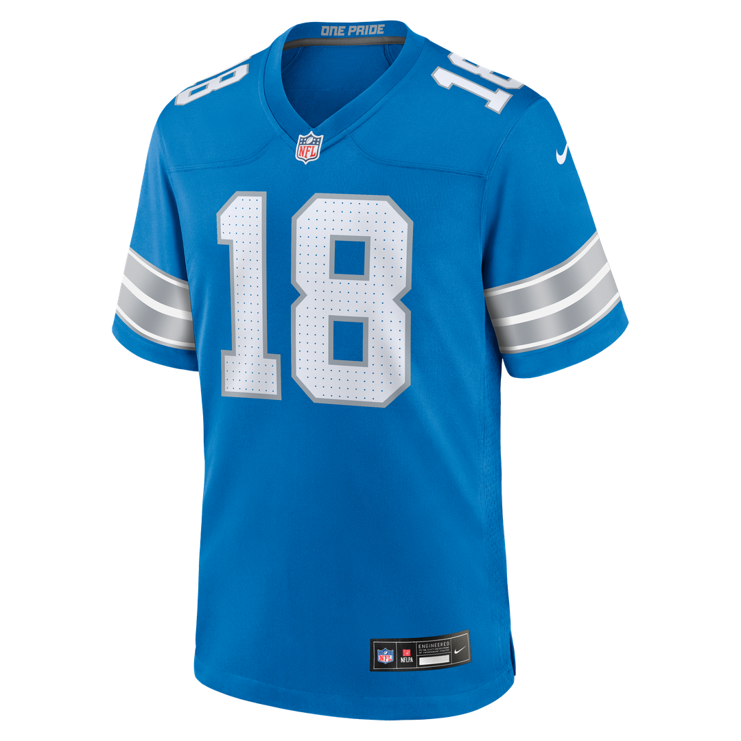 Isaac TeSlaa Detroit Lions Nike Alternate Game Player Jersey - Black Official NFL Team Apparel Football Fan Gear
