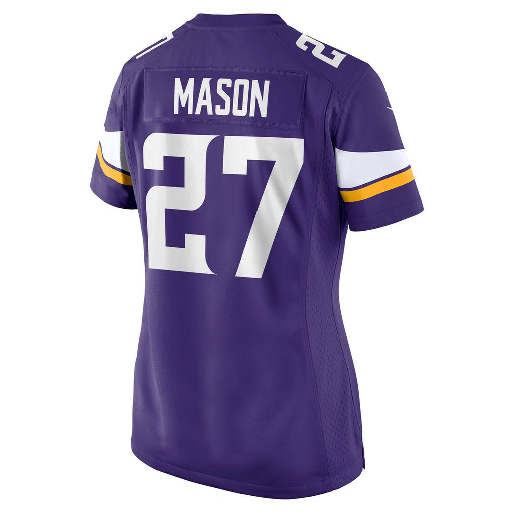Jordan Mason Minnesota Vikings Nike Women's Team Game Jersey - Purple Official NFL Team Apparel Football Fan Gear