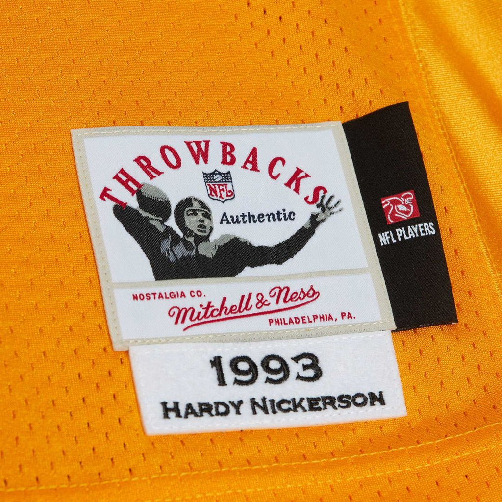 Hardy Nickerson Tampa Bay Buccaneers 1993 Mitchell & Ness Authentic Throwback Retired Player Jersey - Orange Official NFL Team Apparel Football Fan Ge