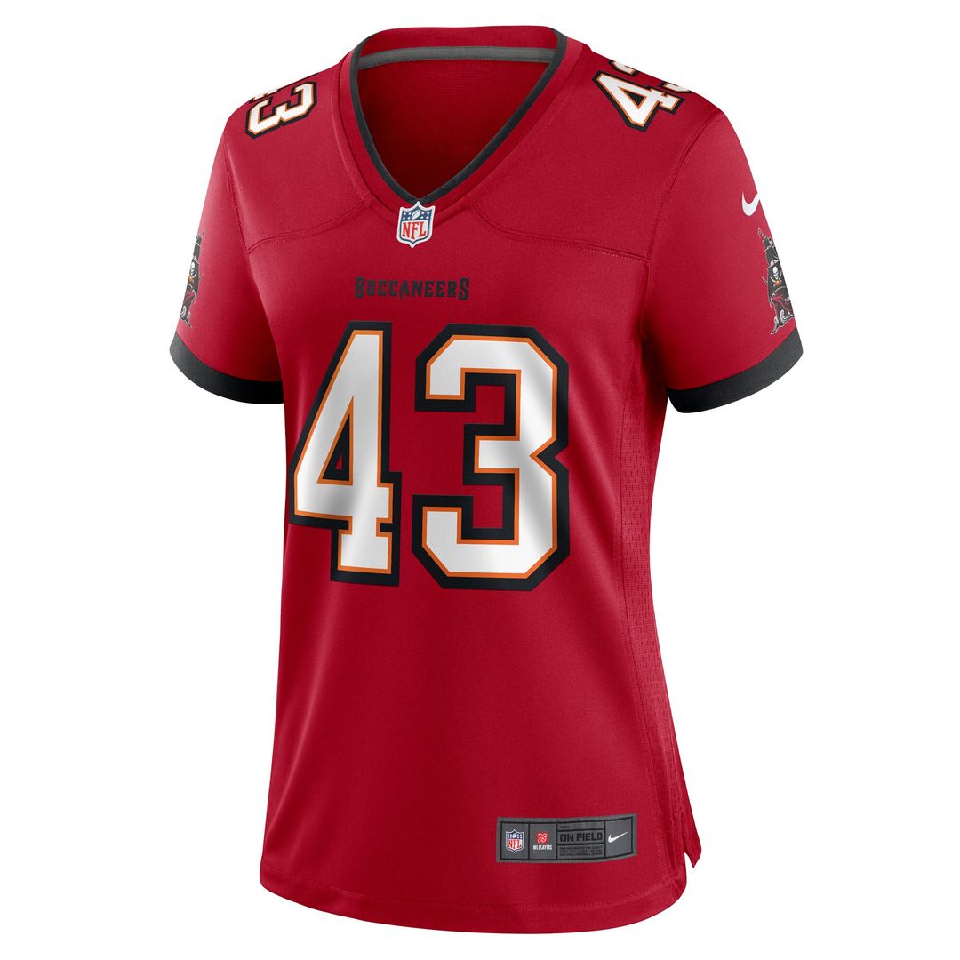 Chris Braswell Tampa Bay Buccaneers Nike Women's Team Game Jersey - Red Official NFL Team Apparel Football Fan Gear