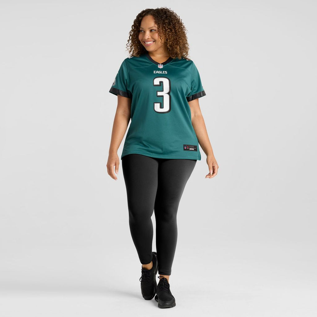 Nolan Smith Philadelphia Eagles Nike Women's Team Game Jersey - Midnight Green Official NFL Team Apparel Football Fan Gear