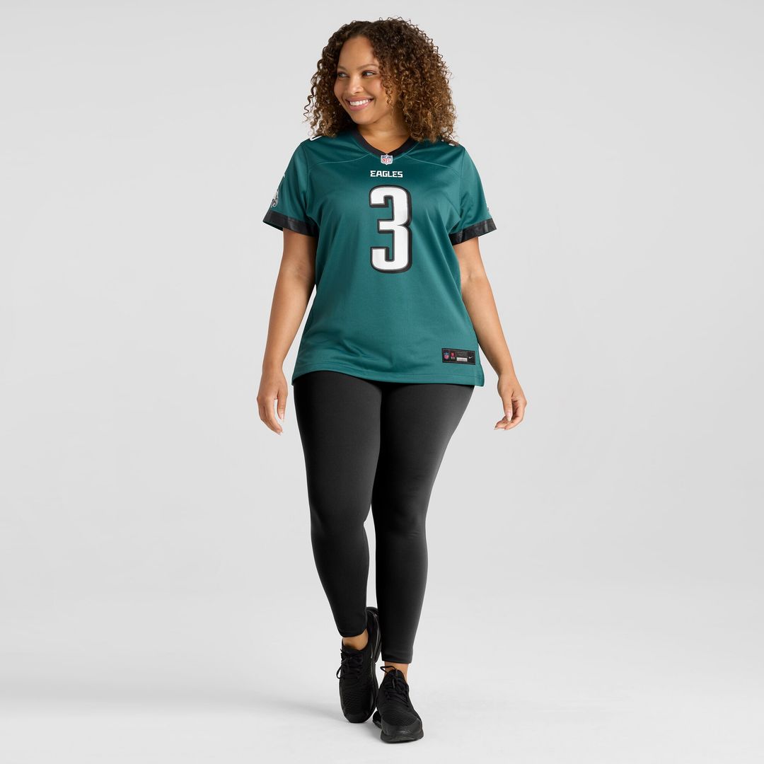Nolan Smith Philadelphia Eagles Nike Women's Team Game Jersey - Midnight Green Official NFL Team Apparel Football Fan Gear