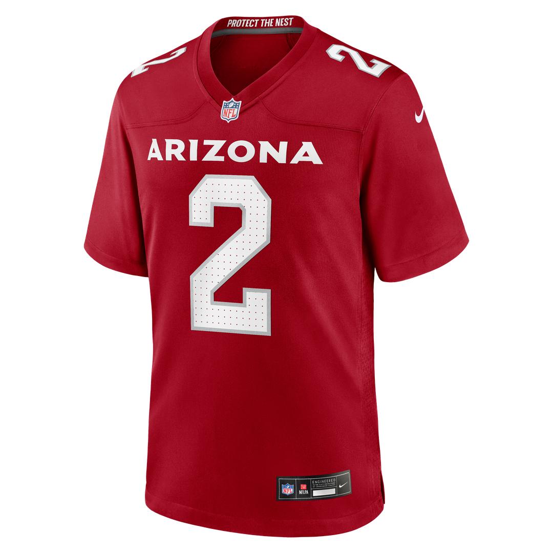 Will Johnson Arizona Cardinals Nike Team Game Jersey - Cardinal Official NFL Team Apparel Football Fan Gear