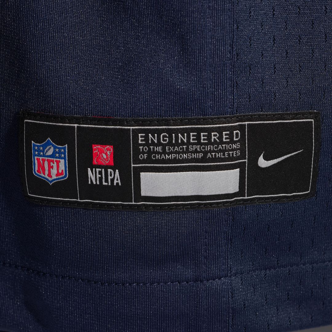 Number 1 Dad Chicago Bears Nike Game Jersey - Navy Official NFL Team Apparel Football Fan Gear