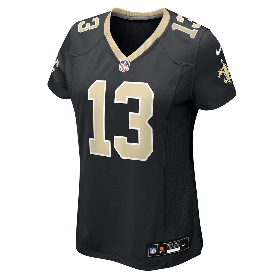 Velus Jones Jr. New Orleans Saints Nike Women's Team Game Jersey - Black Official NFL Team Apparel Football Fan Gear