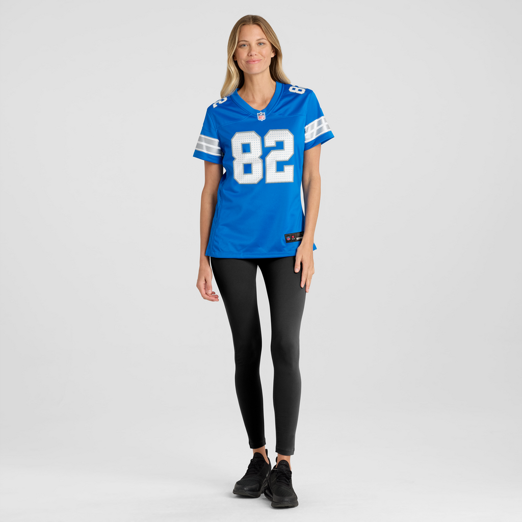 Thomas Gordon Detroit Lions Nike Women's Team Game Jersey - Blue Official NFL Team Apparel Football Fan Gear
