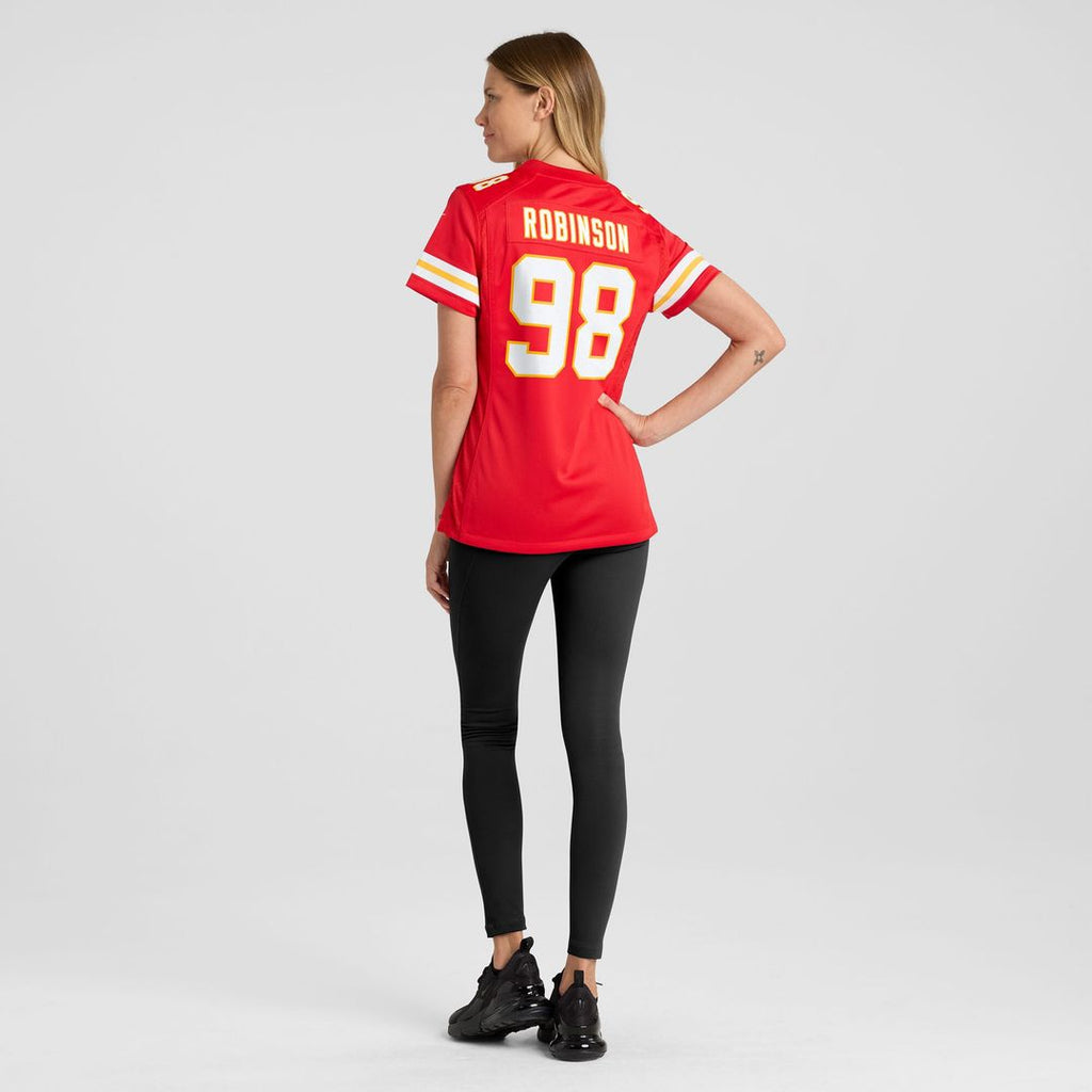 Janarius Robinson Kansas City Chiefs Nike Women's Team Game Jersey - Red Official NFL Team Apparel Football Fan Gear