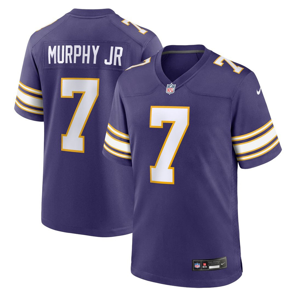 Byron Murphy Jr. Minnesota Vikings Nike Alternate Game Jersey - Purple Official NFL Team Apparel Football Fan Gear