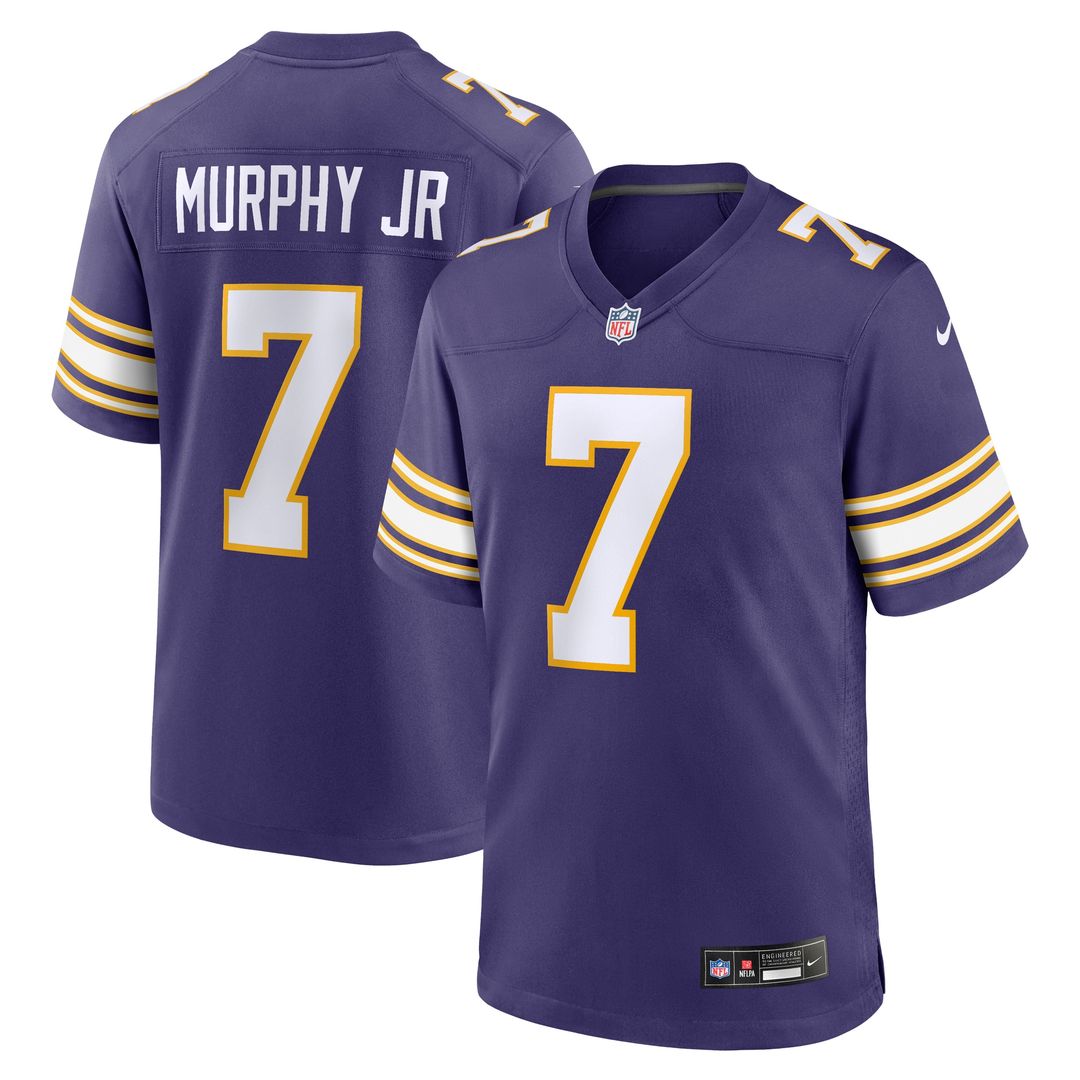 Byron Murphy Jr. Minnesota Vikings Nike Alternate Game Jersey - Purple Official NFL Team Apparel Football Fan Gear