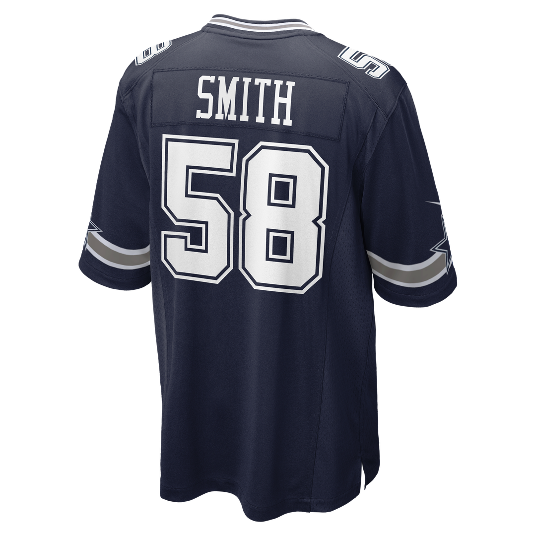 Mazi Smith Dallas Cowboys Nike Game Jersey - Navy Official NFL Team Apparel Football Fan Gear