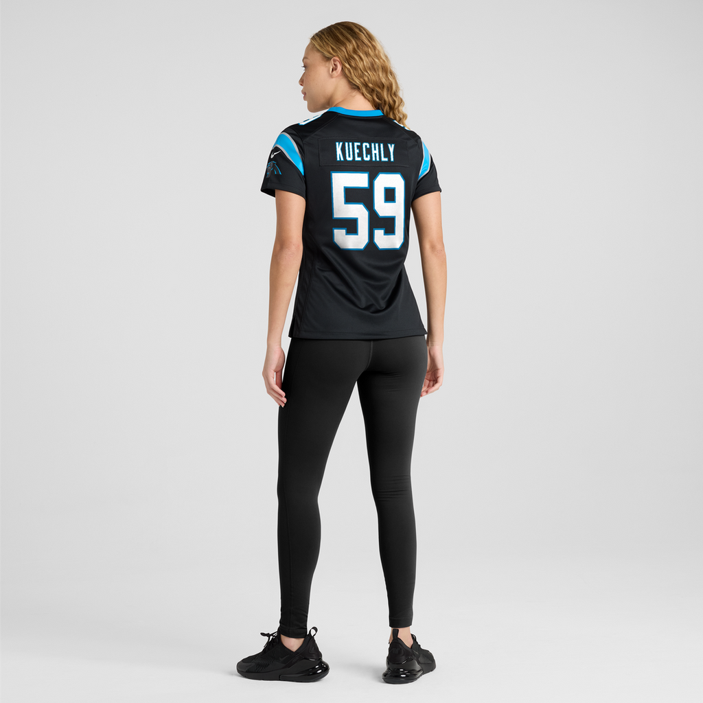 Luke Kuechly Carolina Panthers Nike Women's Team Game Jersey - Black Official NFL Team Apparel Football Fan Gear