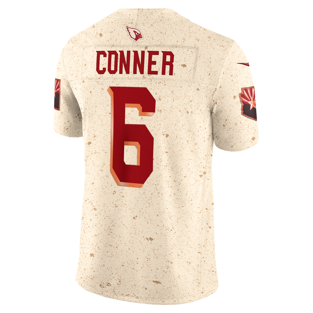 James Conner Arizona Cardinals Nike 2025 Rivalries Collection Stitched Limited Jersey - Natural Official NFL Team Apparel Football Fan Gear
