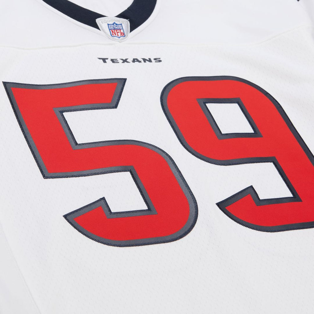 DeMeco Ryans Houston Texans Mitchell & Ness 2006 Legacy Replica Jersey - White Official NFL Team Apparel Football Fan Gear