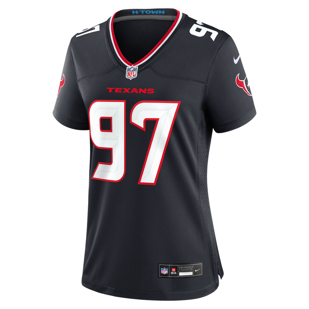 Dominique Robinson Houston Texans Nike Women's Team Game Jersey - Navy Official NFL Team Apparel Football Fan Gear