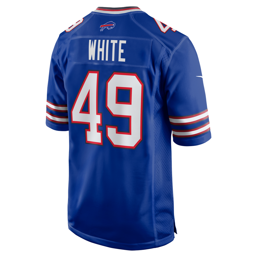 DaShaun White Buffalo Bills Nike Team Game Jersey - Royal Official NFL Team Apparel Football Fan Gear