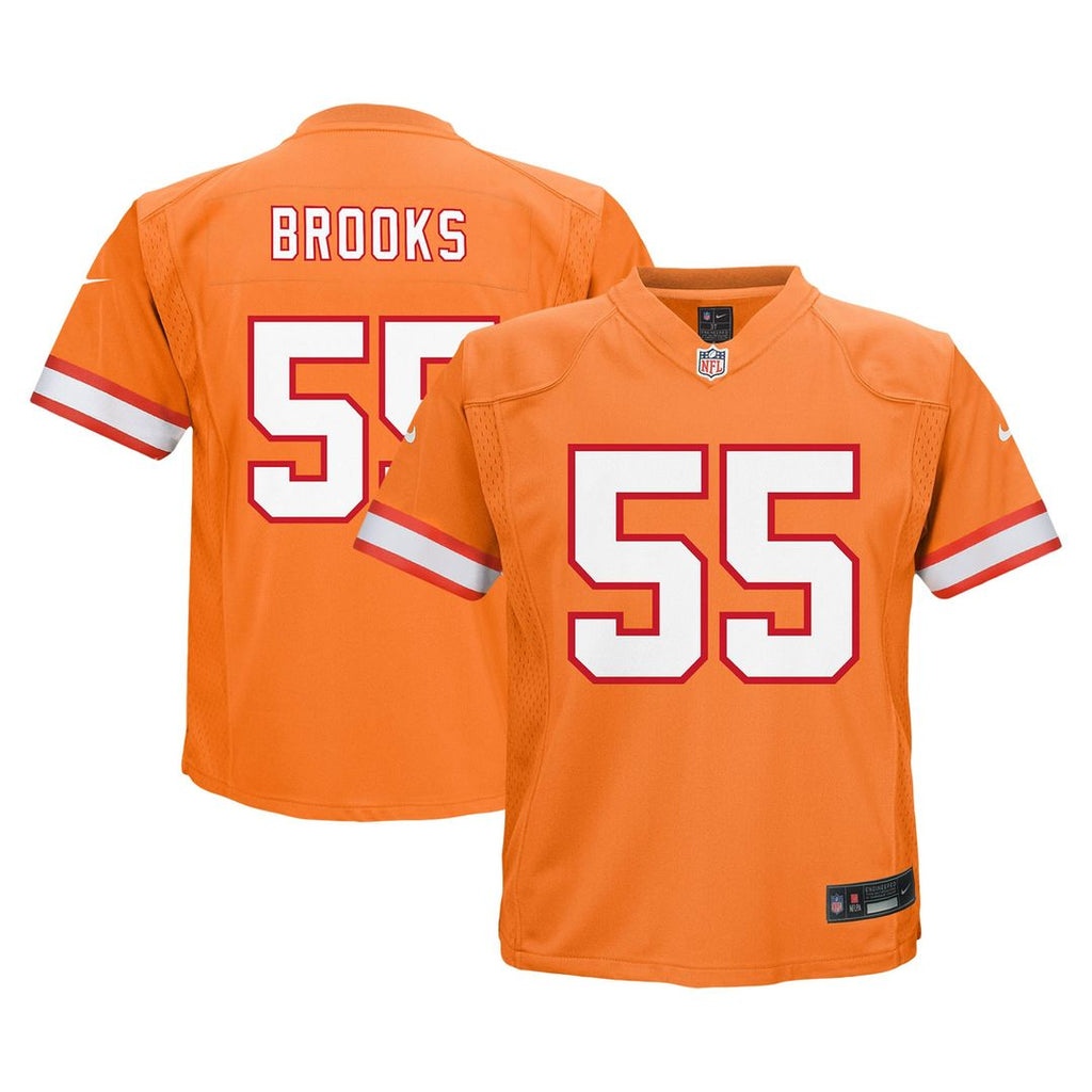 Derrick Brooks Tampa Bay Buccaneers Nike Preschool Retired Player Game Jersey - Orange Official NFL Team Apparel Football Fan Gear