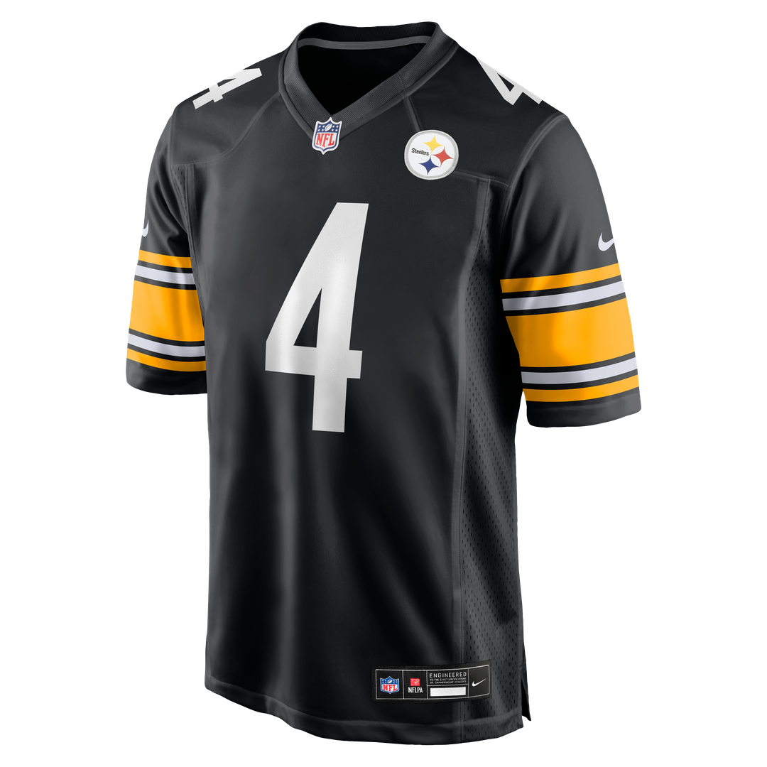 DK Metcalf Pittsburgh Steelers Nike Game Player Jersey - Black Official NFL Team Apparel Football Fan Gear