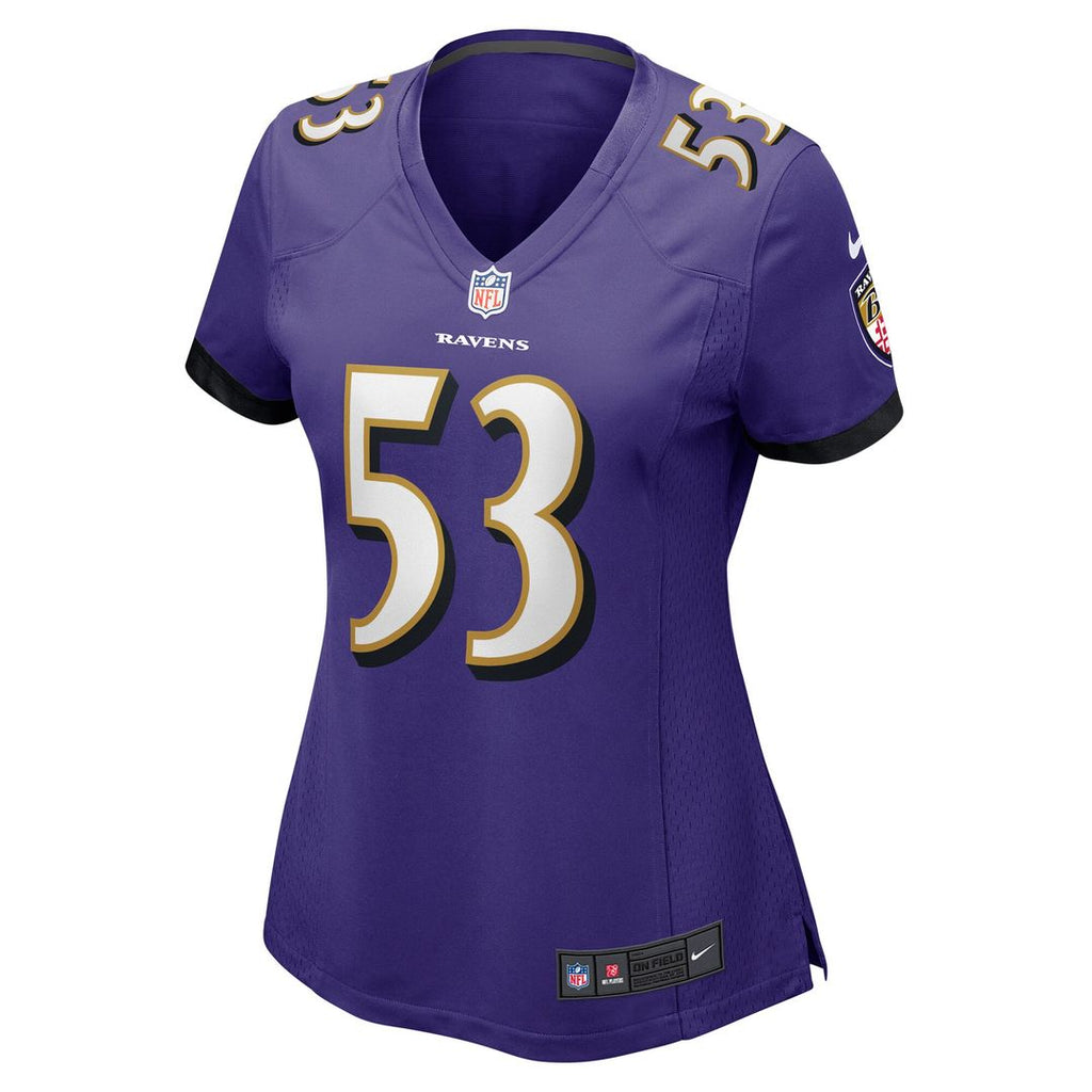 Kyle Van Noy Baltimore Ravens Nike Women's Game Jersey - Purple Official NFL Team Apparel Football Fan Gear