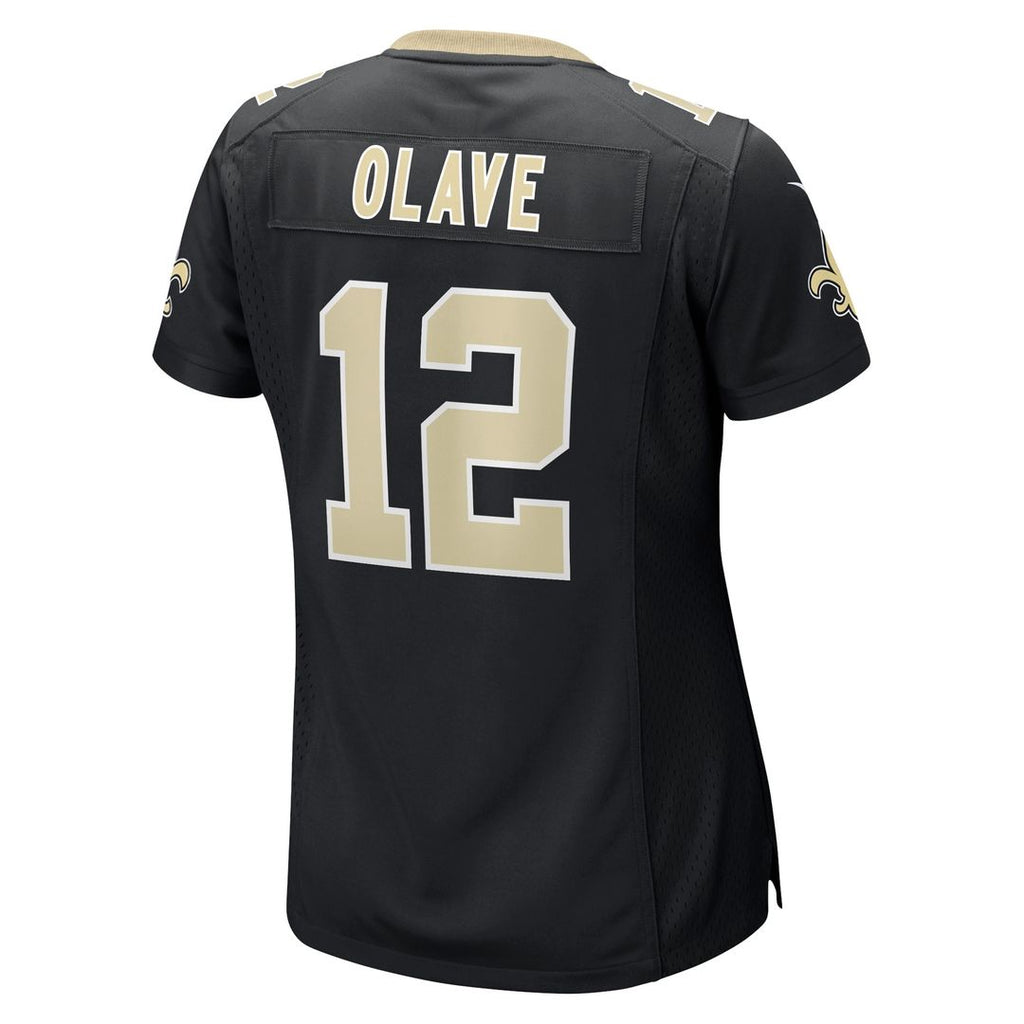 Chris Olave New Orleans Saints Nike Women's Game Player Jersey - Black Official NFL Team Apparel Football Fan Gear