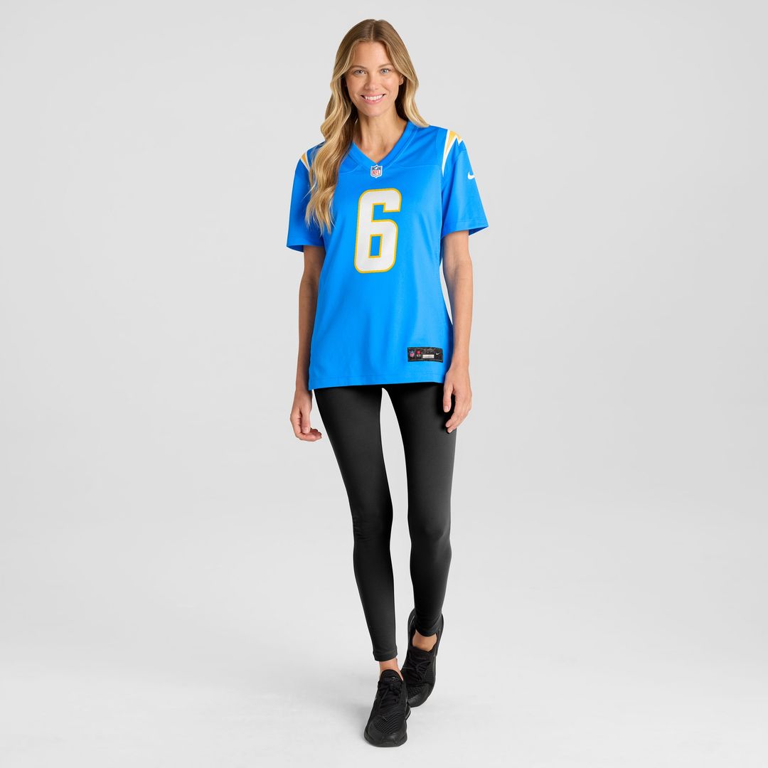 Denzel Perryman Los Angeles Chargers Nike Women's Game Jersey - Powder Blue Official NFL Team Apparel Football Fan Gear
