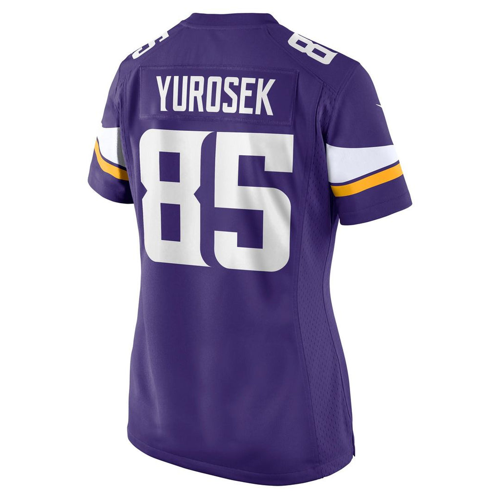 Ben Yurosek Minnesota Vikings Nike Women's Team Game Jersey - Purple Official NFL Team Apparel Football Fan Gear