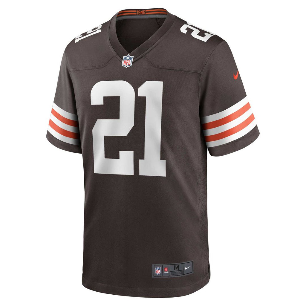 Denzel Ward Cleveland Browns Nike Game Jersey - Brown Official NFL Team Apparel Football Fan Gear
