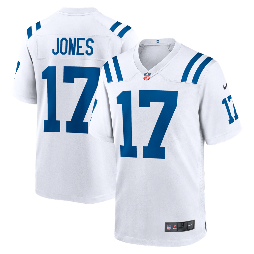 Daniel Jones Indianapolis Colts Nike Game Jersey - White Official NFL Team Apparel Football Fan Gear