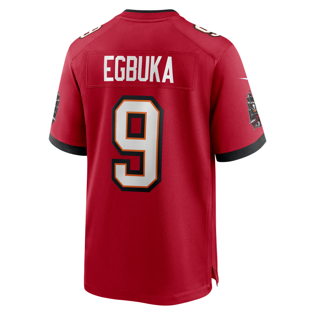 Emeka Egbuka Tampa Bay Buccaneers Nike Team Game Jersey - Red Official NFL Team Apparel Football Fan Gear
