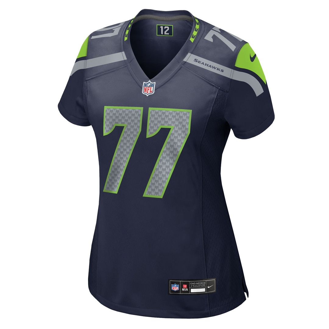 Bryce Cabeldue Seattle Seahawks Nike Women's Team Game Jersey - College Navy Official NFL Team Apparel Football Fan Gear