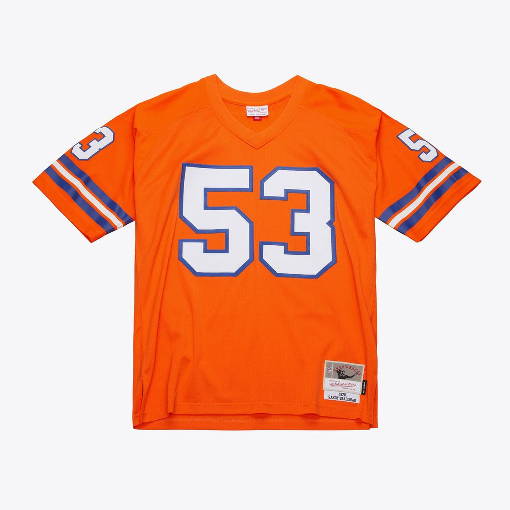Randy Gradishar Denver Broncos Mitchell & Ness 1978 Legacy Replica Jersey - Orange Official NFL Team Apparel Football Fan Gear