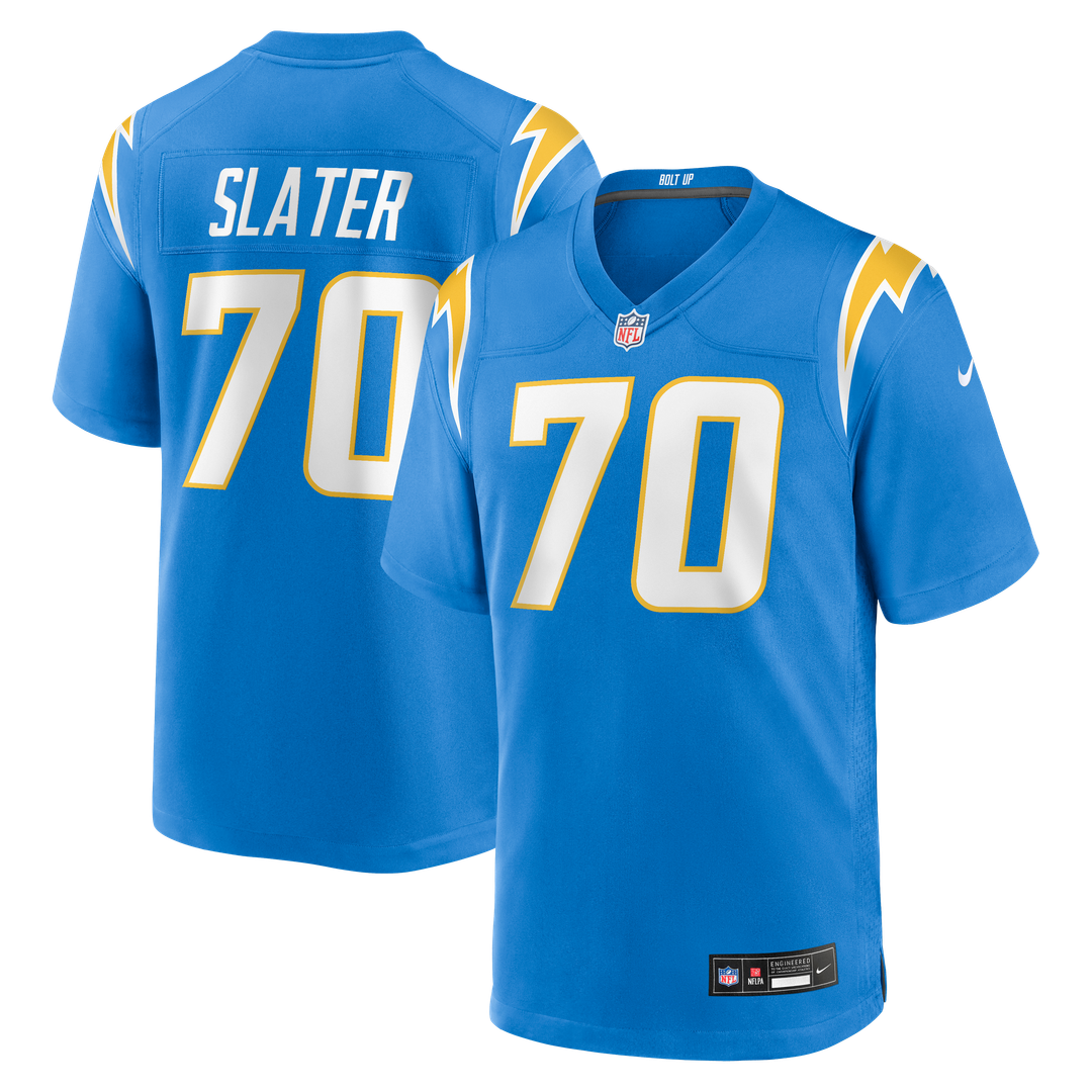 Rashawn Slater Los Angeles Chargers Nike Game Jersey - Powder Blue Official NFL Team Apparel Football Fan Gear