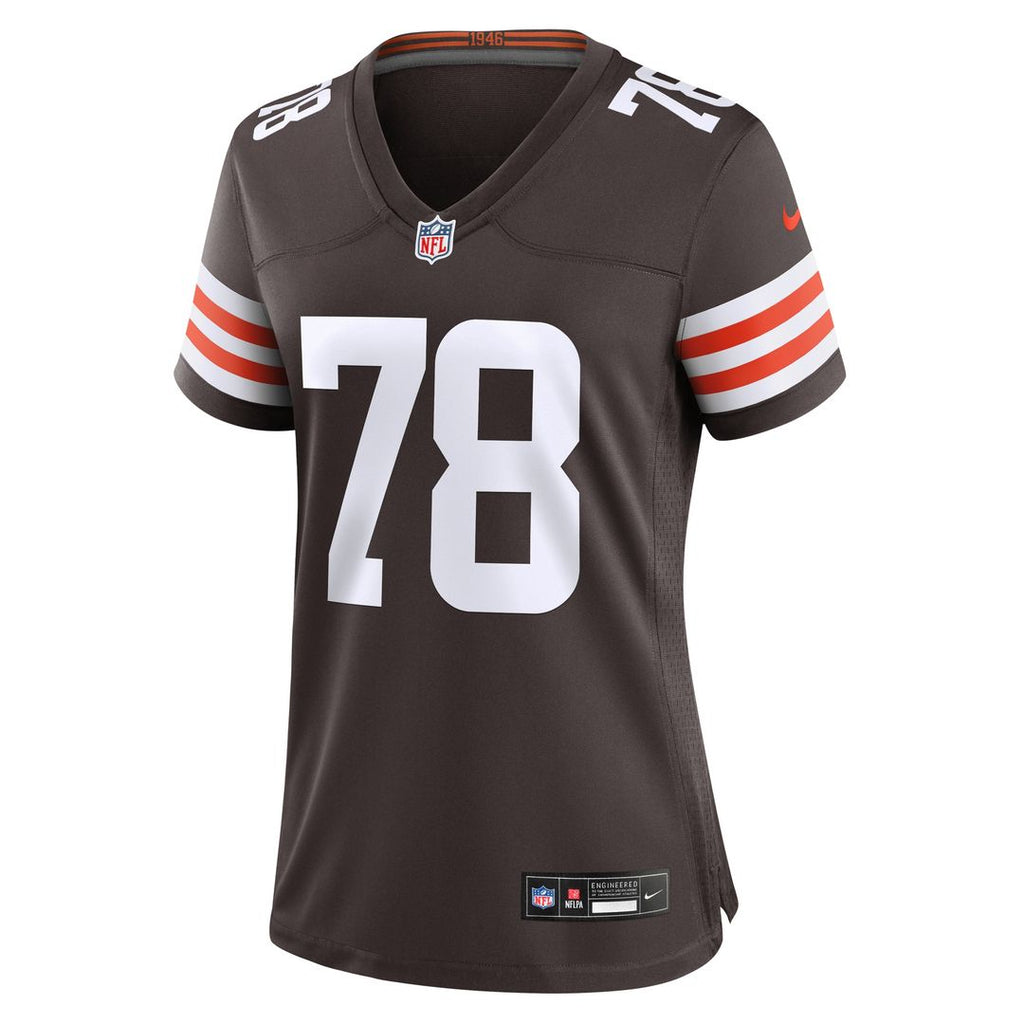 Jack Conklin Cleveland Browns Nike Women's Game Jersey - Brown Official NFL Team Apparel Football Fan Gear