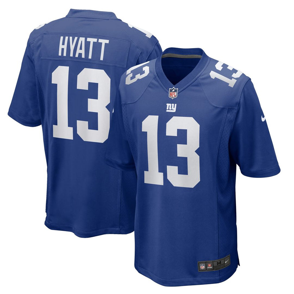 Jalin Hyatt New York Giants Nike Team Game Jersey - Royal Official NFL Team Apparel Football Fan Gear