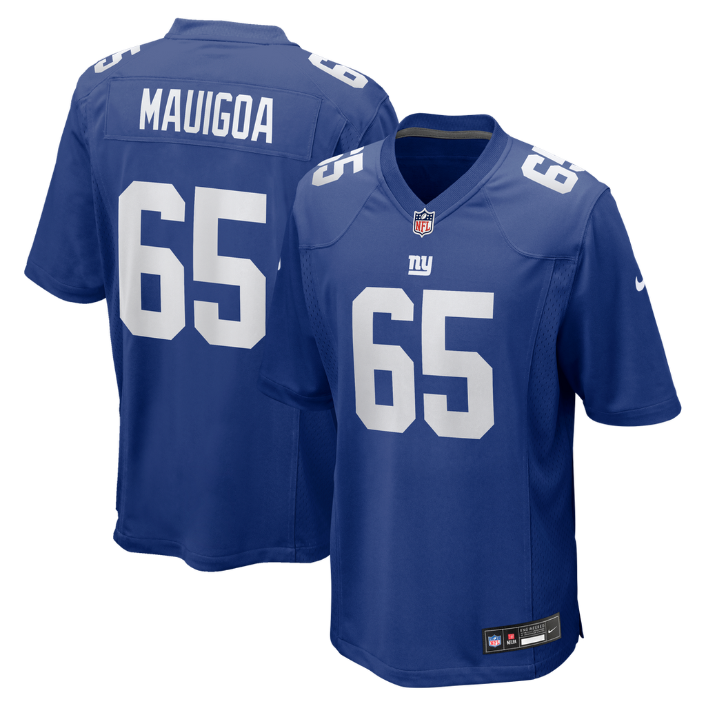 Francis Mauigoa New York Giants Nike 2026 NFL Draft First Round Pick No. 10 Team Game Jersey - Royal Official NFL Team Apparel Football Fan Gear