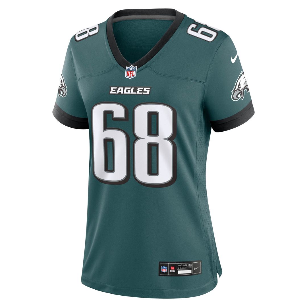 Jordan Mailata Philadelphia Eagles Nike Women's Team Game Jersey - Midnight Green Official NFL Team Apparel Football Fan Gear
