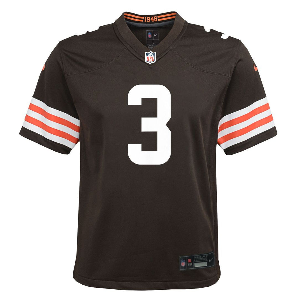 Jerry Jeudy Cleveland Browns Nike Youth Team Game Jersey - Brown Official NFL Team Apparel Football Fan Gear