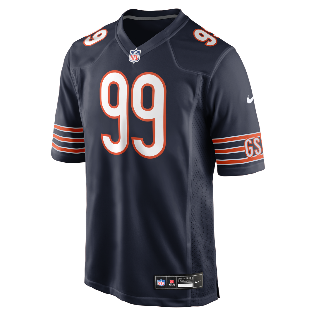 Gervon Dexter Sr. Chicago Bears Nike Game Jersey - Navy Official NFL Team Apparel Football Fan Gear