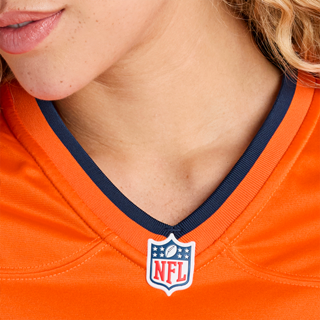 Marques Cox Denver Broncos Nike Women's Team Game Jersey - Orange Official NFL Team Apparel Football Fan Gear