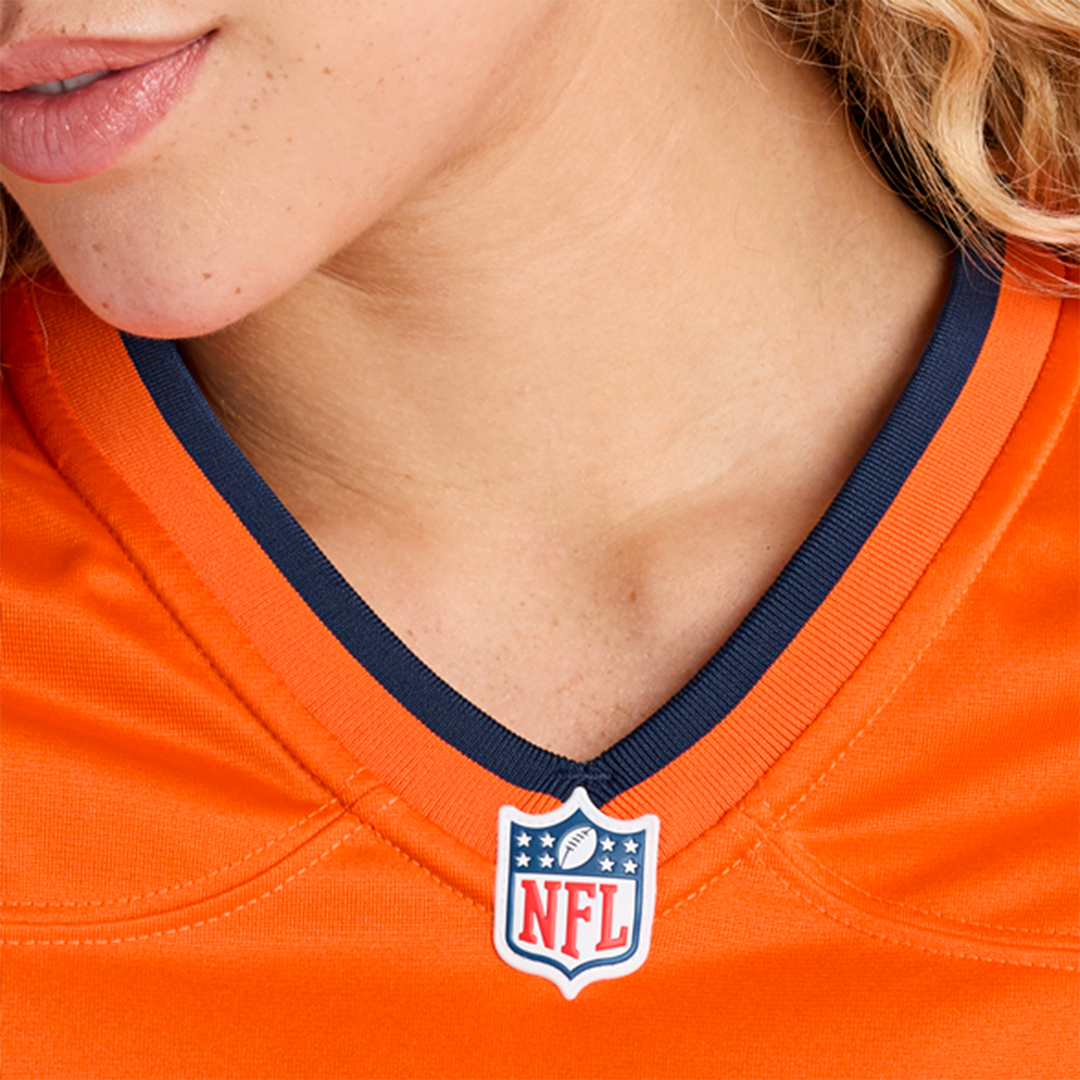 Marques Cox Denver Broncos Nike Women's Team Game Jersey - Orange Official NFL Team Apparel Football Fan Gear