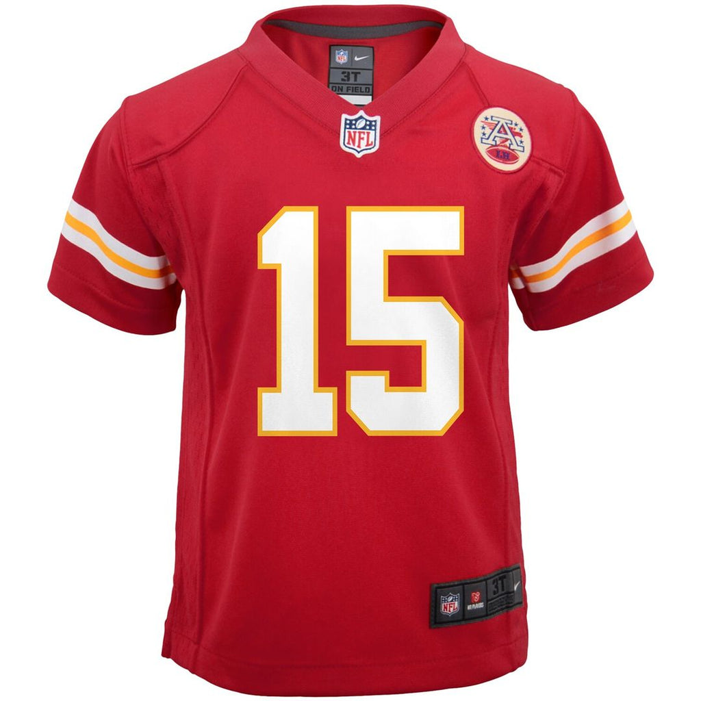 Patrick Mahomes Kansas City Chiefs Nike Preschool Game Jersey - Red Official NFL Team Apparel Football Fan Gear