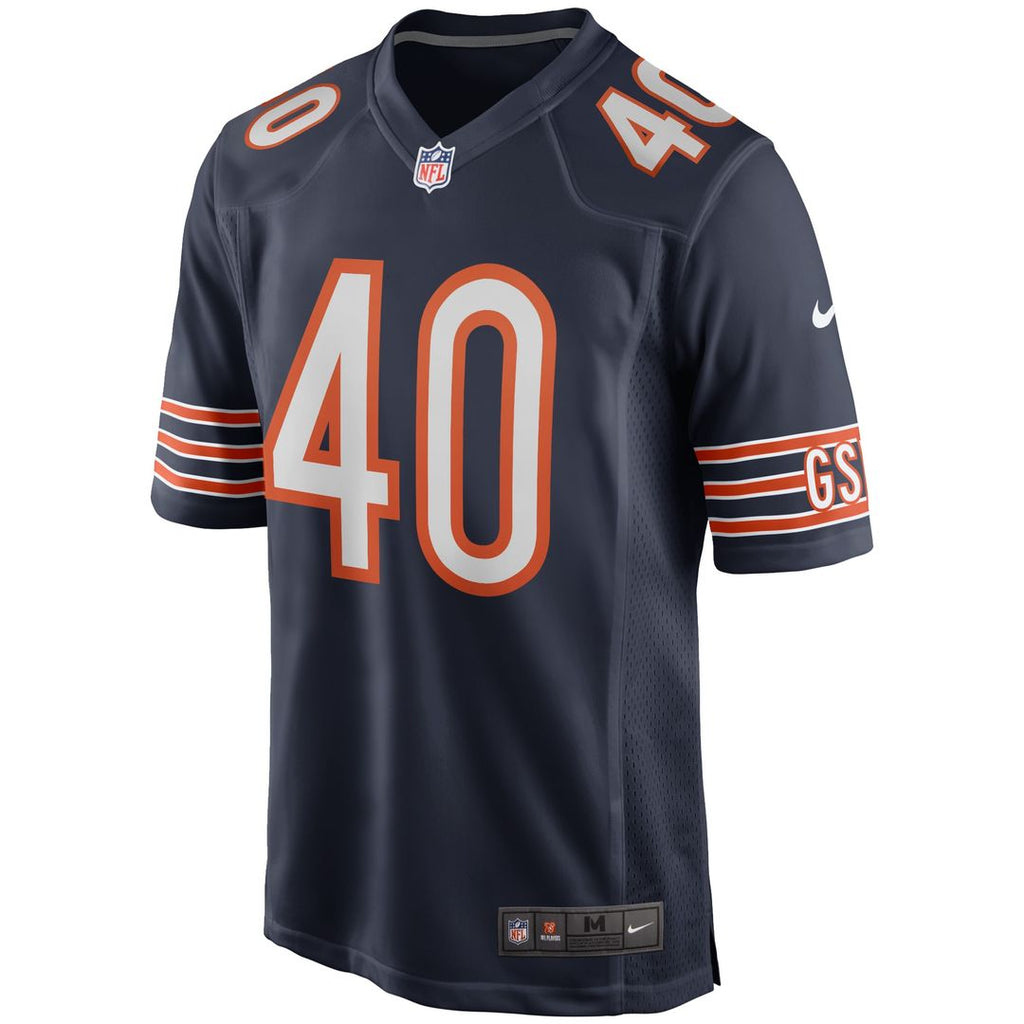 Gale Sayers Chicago Bears Nike Game Retired Player Jersey - Navy Official NFL Team Apparel Football Fan Gear