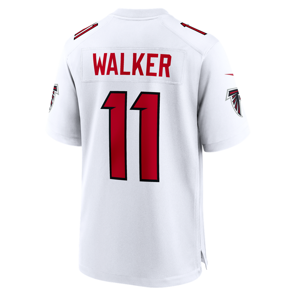Jalon Walker Atlanta Falcons Nike Game Jersey - White Official NFL Team Apparel Football Fan Gear