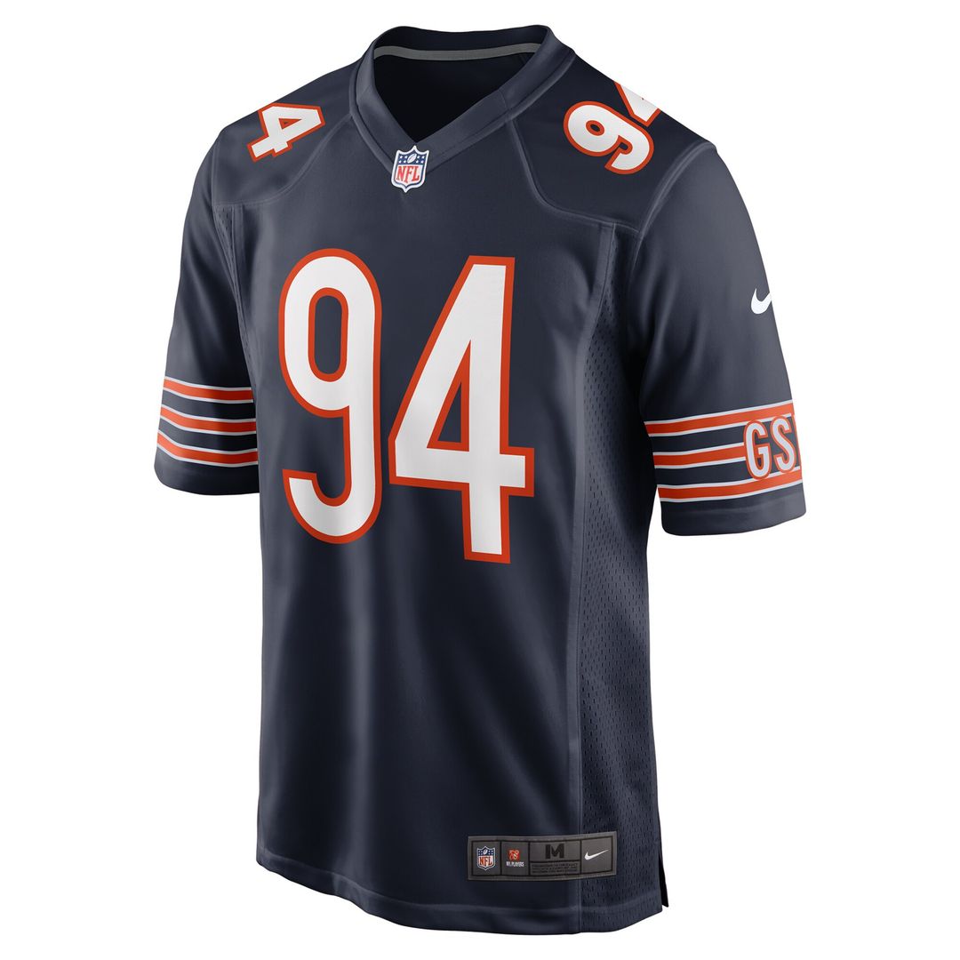 Austin Booker Chicago Bears Nike Game Jersey - Navy Official NFL Team Apparel Football Fan Gear