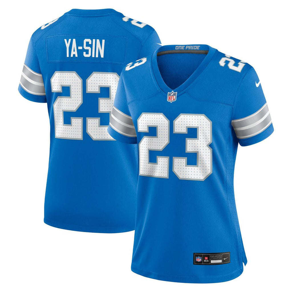 Rock Ya-Sin Detroit Lions Nike Women's Team Game Jersey - Blue Official NFL Team Apparel Football Fan Gear