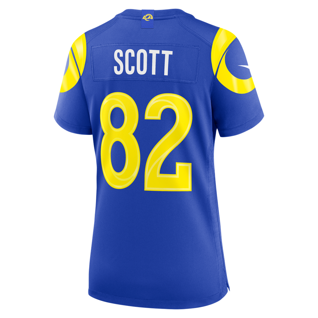 Tyler Scott Los Angeles Rams Nike Women's Team Game Jersey - Royal Official NFL Team Apparel Football Fan Gear