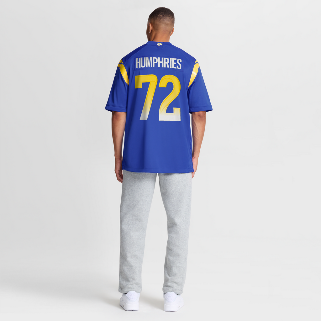 D.J. Humphries Los Angeles Rams Nike Team Game Jersey - Royal Official NFL Team Apparel Football Fan Gear