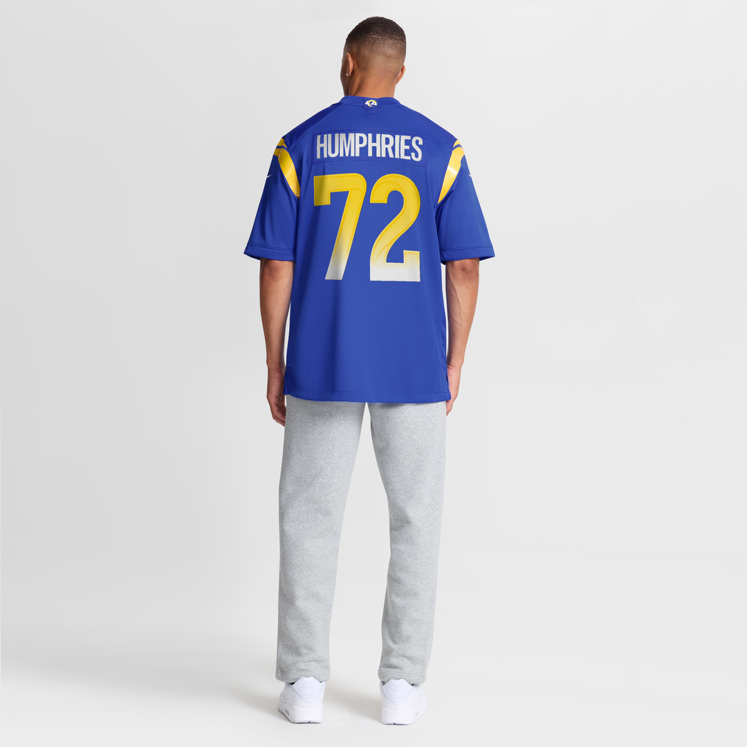 D.J. Humphries Los Angeles Rams Nike Team Game Jersey - Royal Official NFL Team Apparel Football Fan Gear