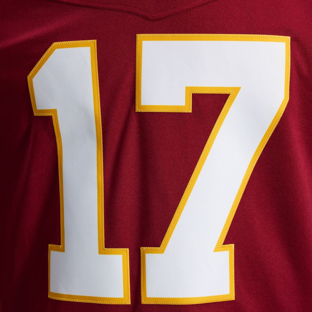 Terry McLaurin Washington Commanders Nike Vapor F.U.S.E. Stitched Limited Jersey - Burgundy Official NFL Team Apparel Football Fan Gear
