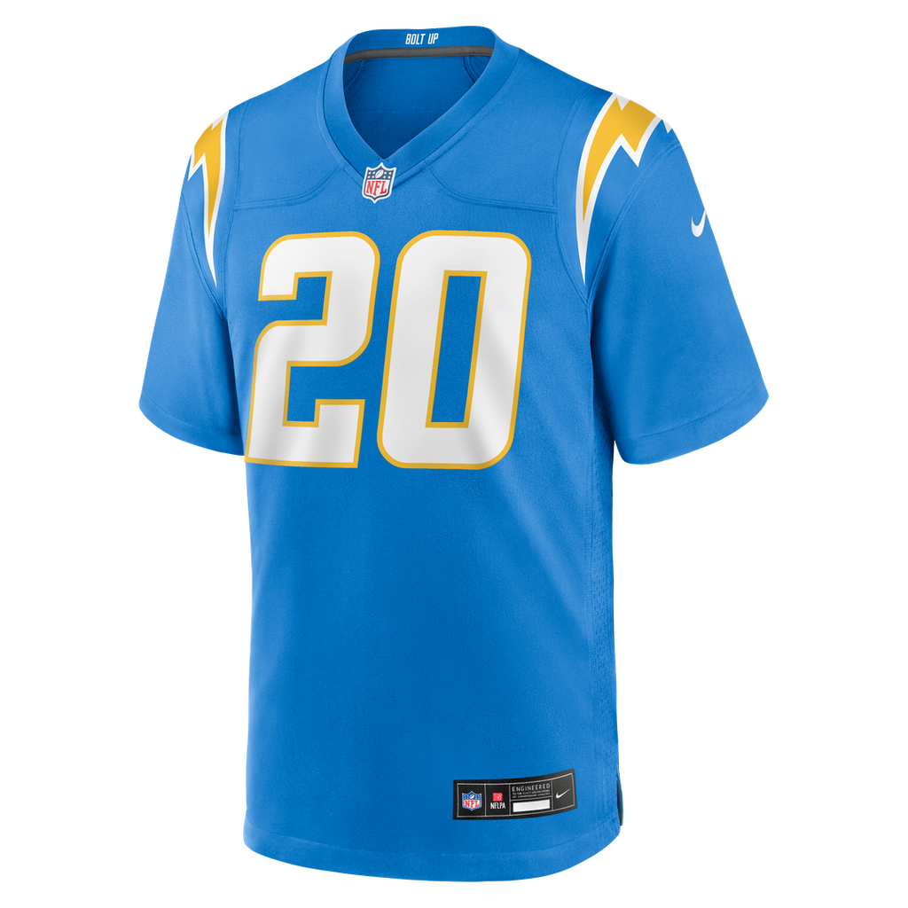 Cam Hart Los Angeles Chargers Nike Team Game Jersey - Powder Blue Official NFL Team Apparel Football Fan Gear