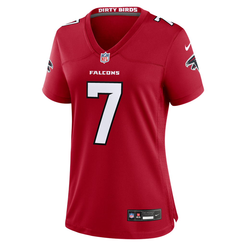 Bijan Robinson Atlanta Falcons Nike Women's Game Jersey - Red Official NFL Team Apparel Football Fan Gear